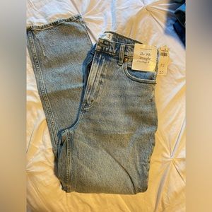 Abercrombie 90s straight ultra high rise women’s jeans size 28